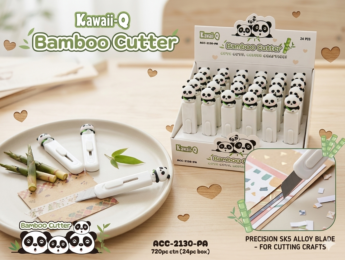 Cute Panda Stainless Steel Water Bottle with 3D Panda Cap | Leakproof Kids Bottle | 500ml
