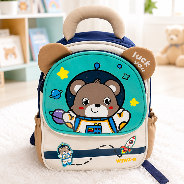 Kids Astronaut Bear School & Travel Backpack
