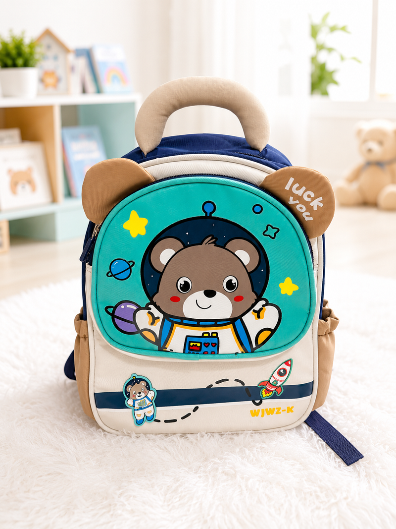 Kids Astronaut Bear School & Travel Backpack