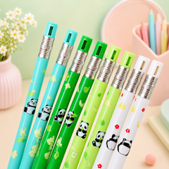 Cute Panda Mechanical Pencil – 0.5mm | Cartoon Automatic Pencil for Kids & Students