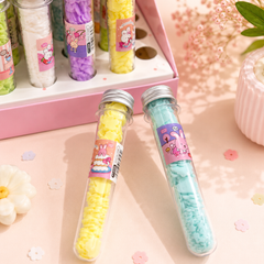 Cute Bunny Mini Paper Soap Sheets Tube – Portable Travel Hand Wash Soap Strips for Kids | 1 Tube