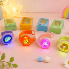 Kids LED Cartoon Wrist Band Watch Toy | Flashing Light Silicone Bracelet | Cute Animal Design for Boys & Girls