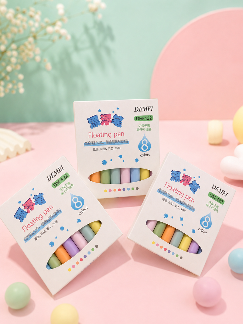 Magic Water Floating Drawing Pens for Kids & DIY Art
