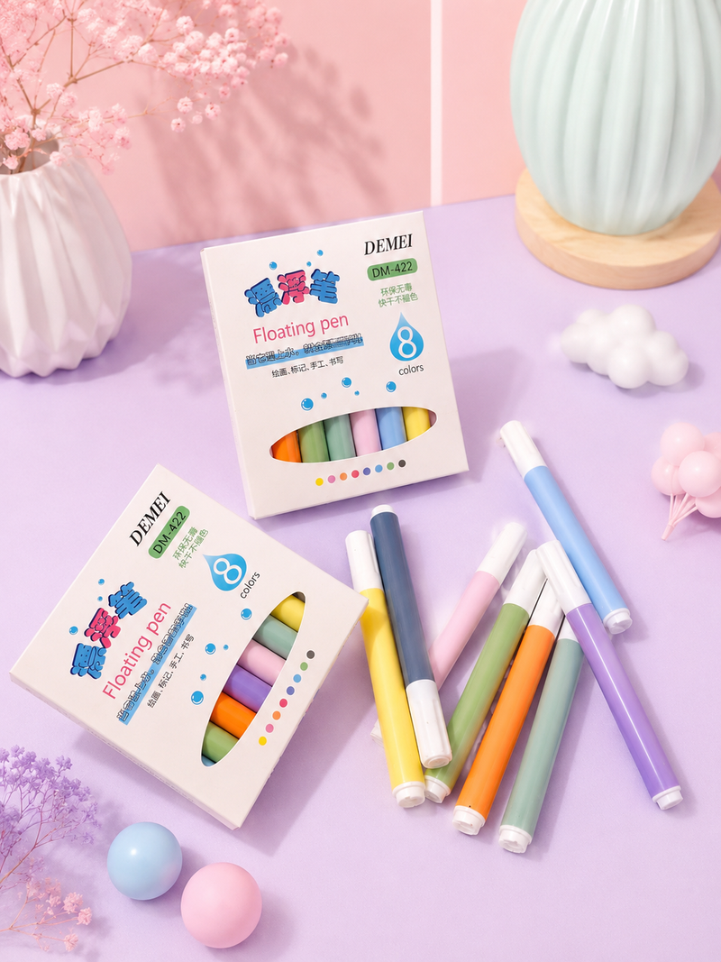 Magic Water Floating Drawing Pens for Kids & DIY Art