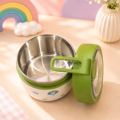 Panda Stainless Steel Insulated Food Jar with Spoon | Kids Lunch Box for School