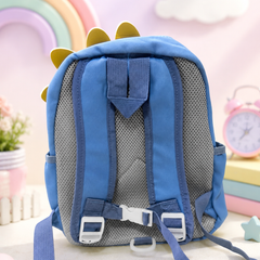 Cute Dinosaur Kids School Backpack | Soft Plush Cartoon Backpack | Lightweight Preschool & Kindergarten Bag