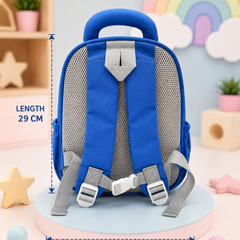 Cute Cartoon Kids Preschool Backpack | Lightweight Nursery & Kindergarten School Bag | Blue Dog Theme Backpack for Boys & Girls