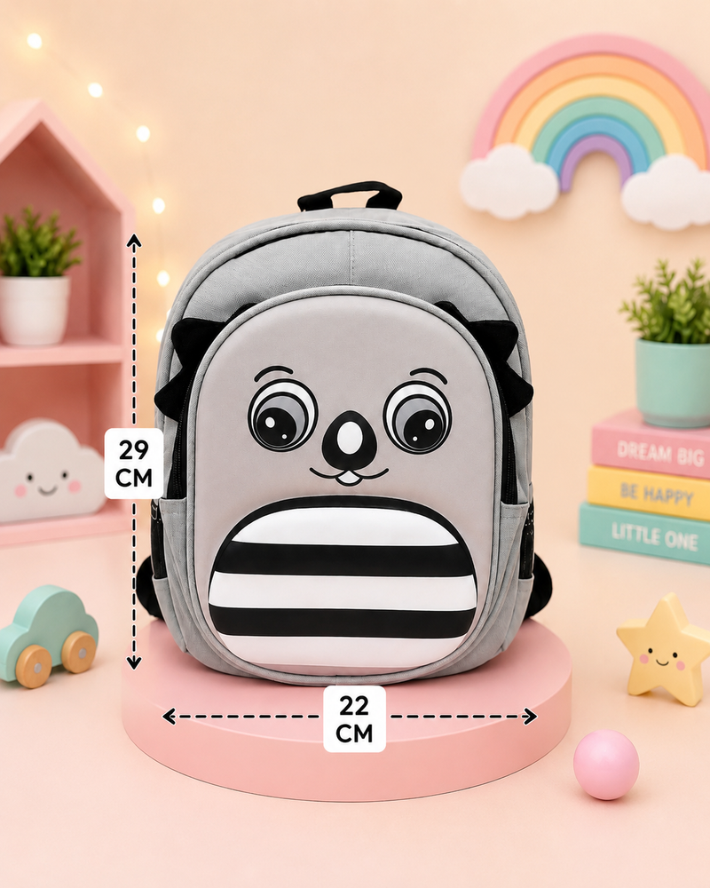 Cute Koala Toddler Backpack | Lightweight Preschool School Bag | Soft Kids Backpack with Safety Chest Strap