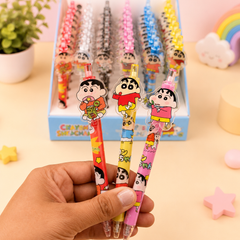 Cute Shinchan Cartoon Ball Pen – Smooth Writing Pen for Kids | School Stationery