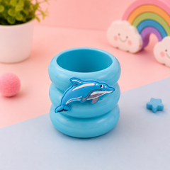 Cute Cartoon Kids Pen Stand | Kawaii Desk Organizer | Pencil Holder for Study Table