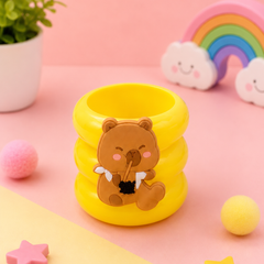 Cute Cartoon Kids Pen Stand | Kawaii Desk Organizer | Pencil Holder for Study Table