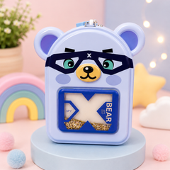 Cute Bear Piggy Bank with Lock & Key | Cartoon Coin Saving Bank for Kids | Money Saving Box for Boys & Girls