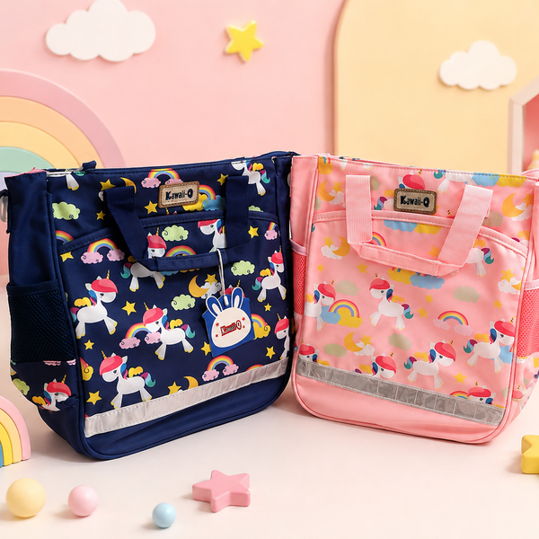 Cute Unicorn Kids mother Carry Bag – Multipurpose Travel, School & Activity Bag