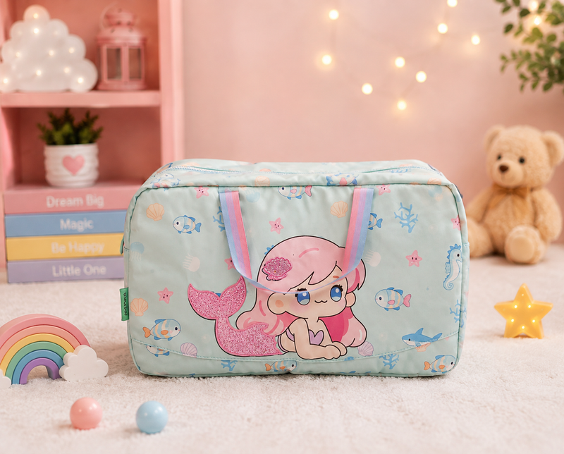 Cute Kids Travel & Carry Bag – Spacious Printed Weekend Bag