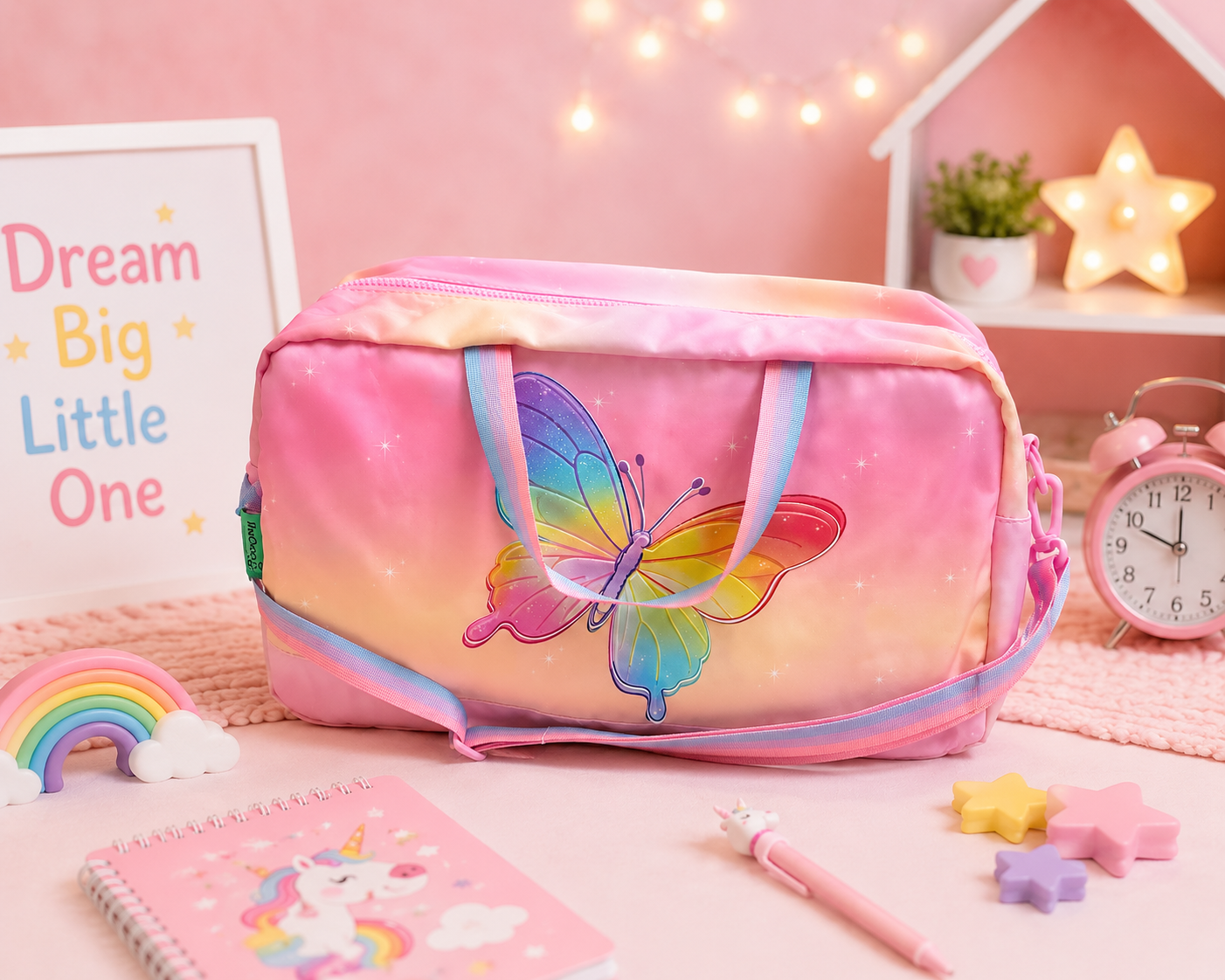 Cute Kids Travel & Carry Bag – Spacious Printed Weekend Bag