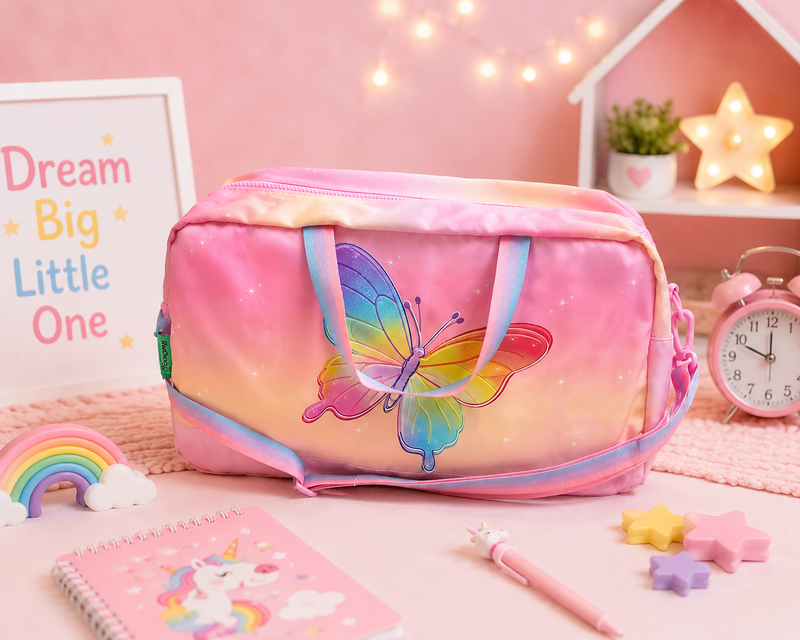 Cute Kids Travel & Carry Bag – Spacious Printed Weekend Bag