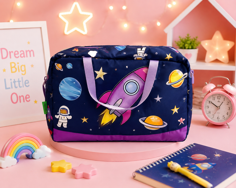 Cute Kids Travel & Carry Bag – Spacious Printed Weekend Bag
