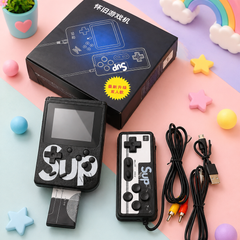Retro Handheld Game Console with Controller – Classic 2 Player TV Gaming System for Kids & A